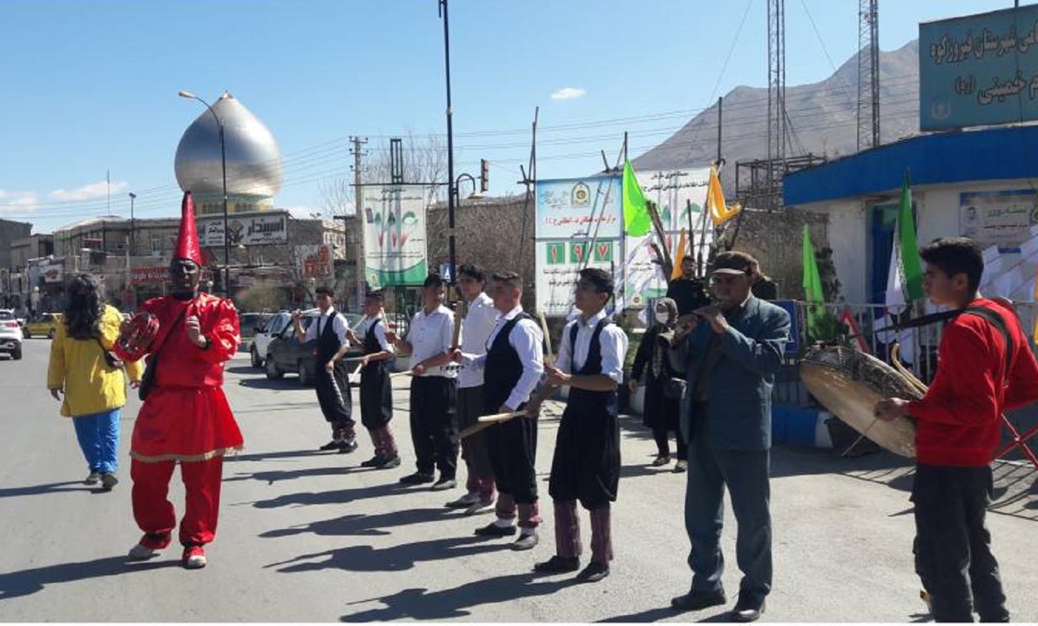 مراسم نوروزخوانی در محلات فیروزکوه برگزار شد