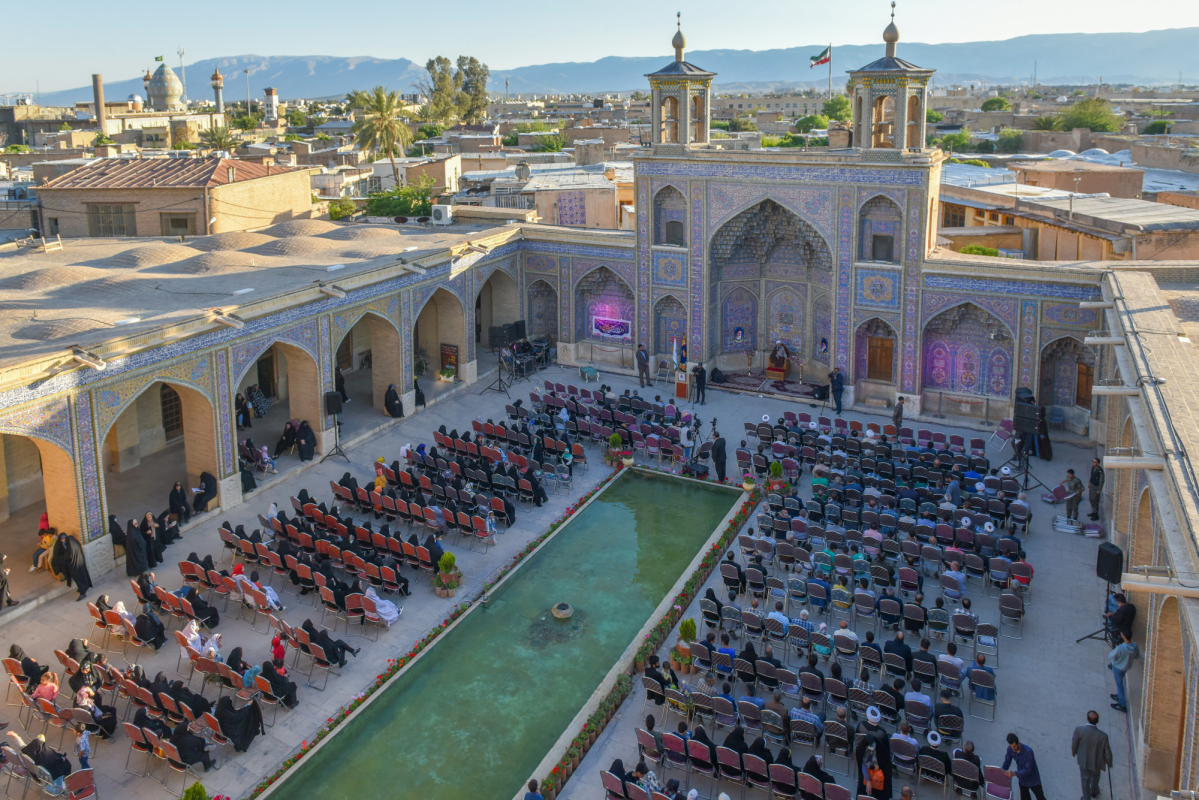 جشن میلاد امام حسن مجتبی(ع) در مسجد تاریخی نصیرالملک شیراز