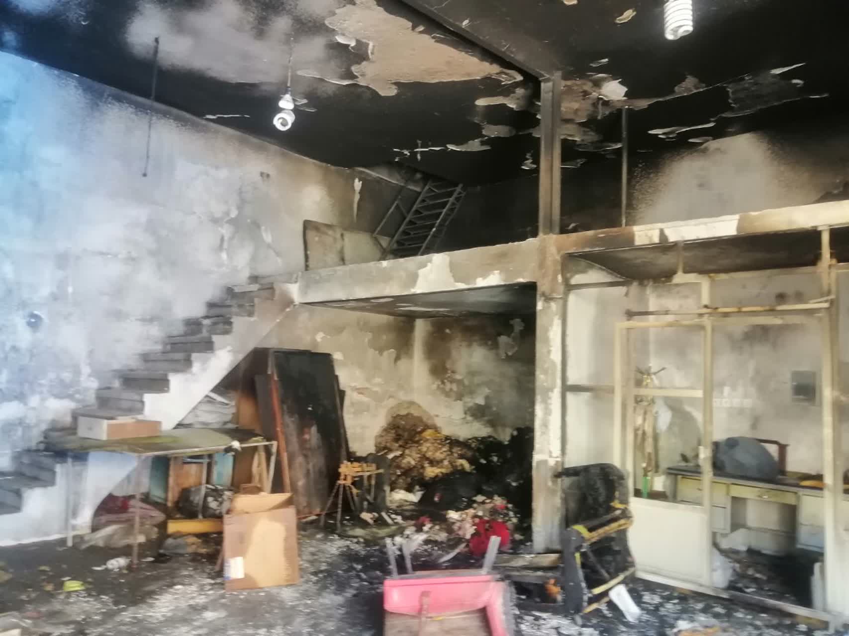آتش‌سوزی در بازار تاریخی ارومیه در اسرع وقت مهار شد