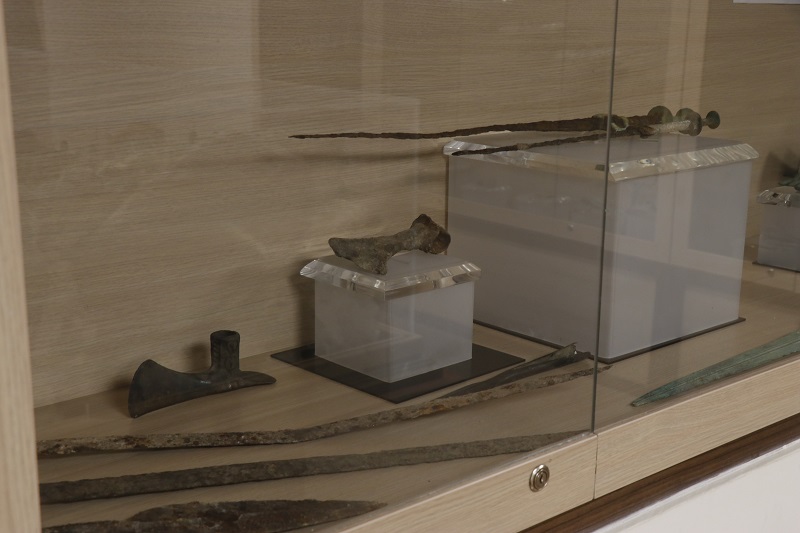افتتاح نمایشگاه جنگ افزارهای دوره باستان در موزه رشت