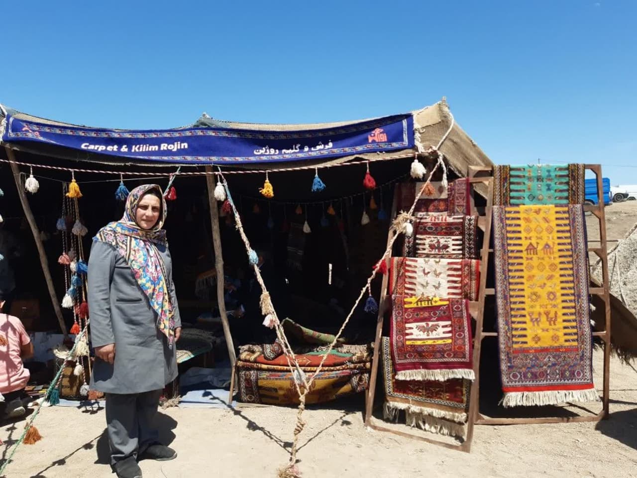 حضور هنرمندان صنایع‌دستی خراسان شمالی در جشنواره بین‌المللی کوچ عشایر شاهسون