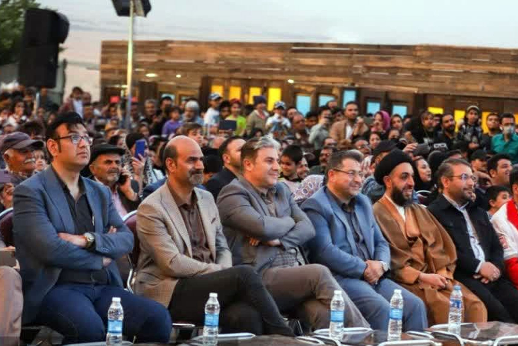 استقبال گردشگران از آیین شالورا جاری چرمهین اصفهان