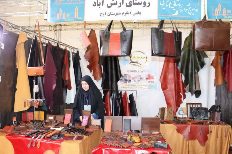 حضور فعال هنرمندان صنایع‌دستی در نخستین جشنواره روستایی و عشایر قزوین