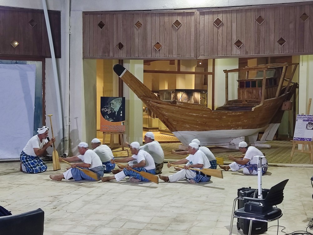 برگزاری مراسم نیمه‌خوانی در موزه منطقه‌ای خلیج‌فارس بوشهر