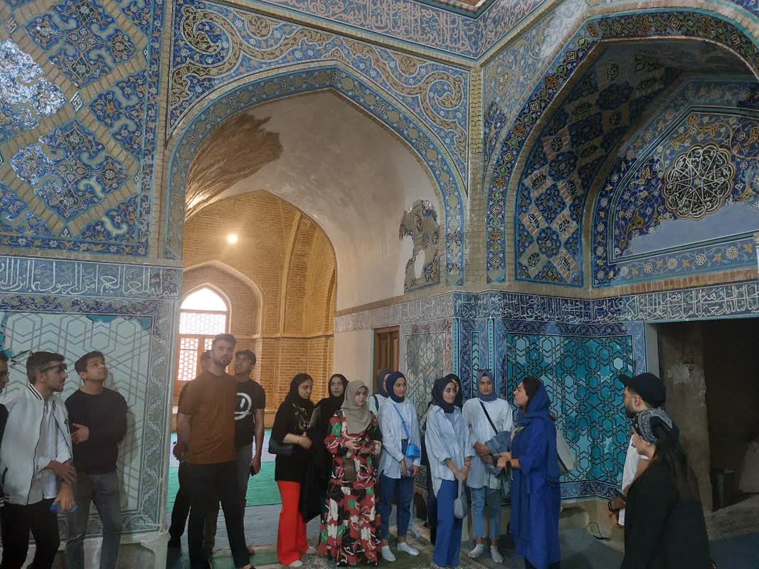 برگزاری تور آشناسازی با موزه‌های سطح شهر تبریز برای دانشجویان خارجی