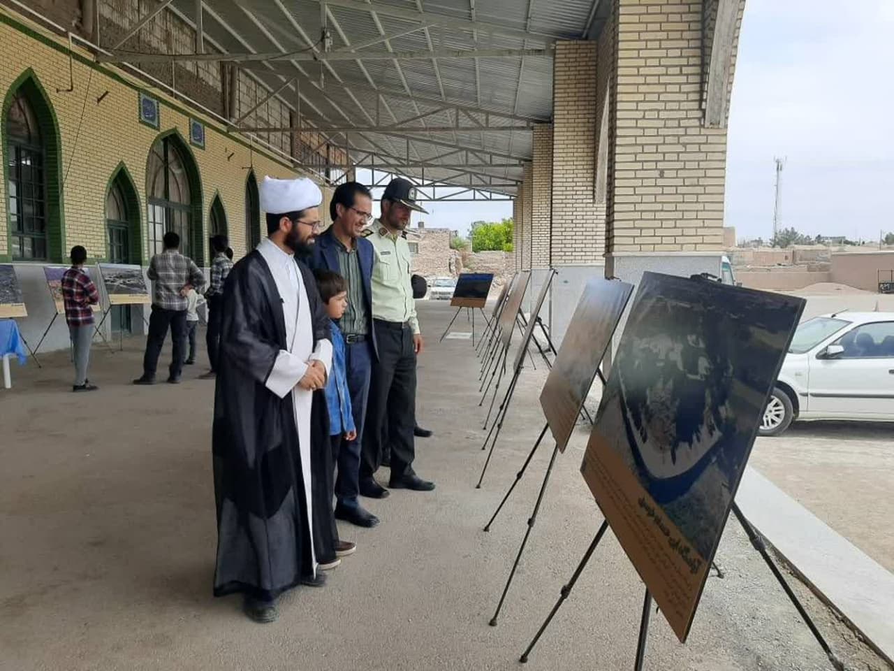 برپایی نمایشگاه عکس تاریخی در شهرستان خوسف