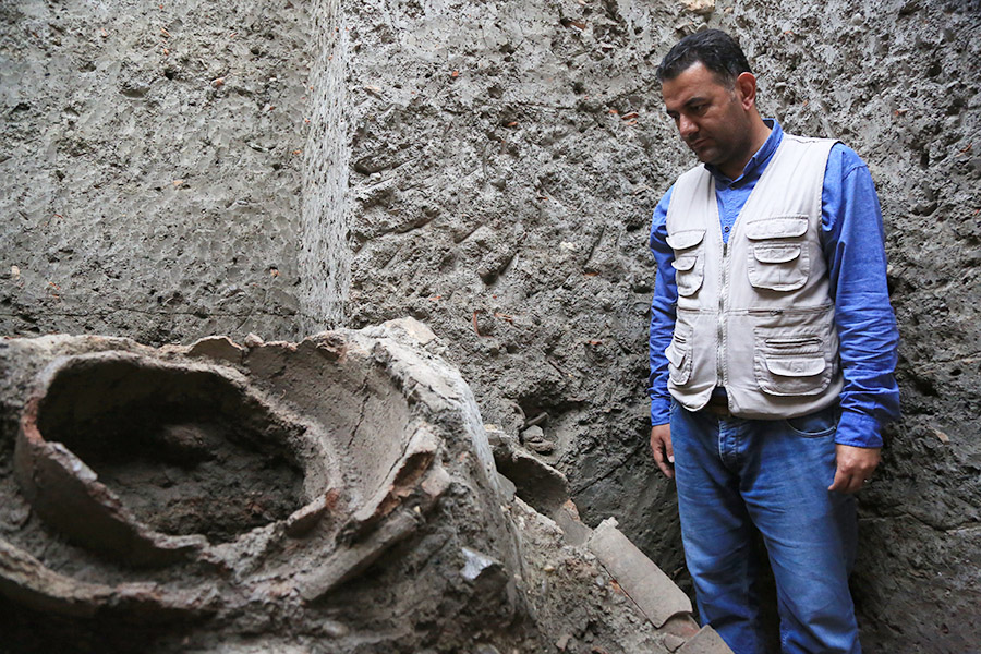 کشف سازه‌ای صنعتی از دوره تیموری در کاوش شهر تاریخی استرآباد گرگان