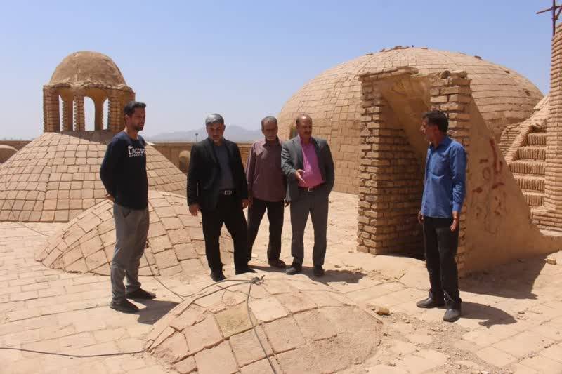حمام تاریخی و معابر بافت تاریخی عقدا مرمت می‌شود