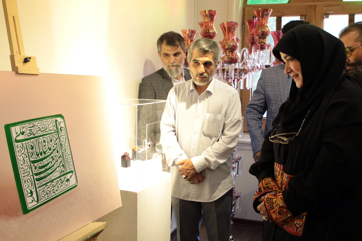 افتتاح اولین نمایشگاه مهر و حکاکی در عمارت عین الدوله