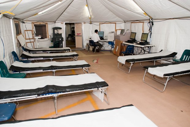 احداث ۳ بیمارستان صحرایی در مرزهای خوزستان برای اربعین