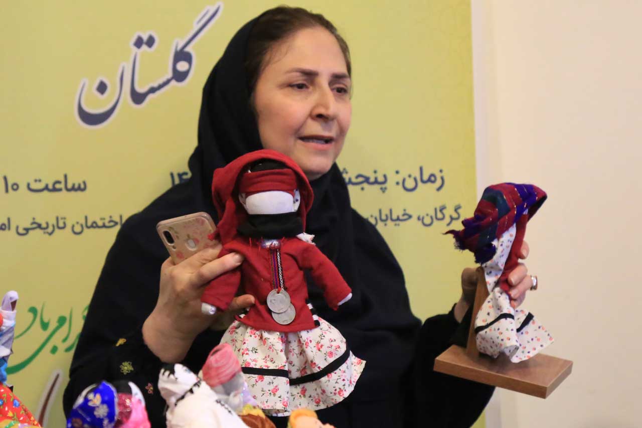 ورکشاپ ساخت عروسک‌های محلی استان گلستان