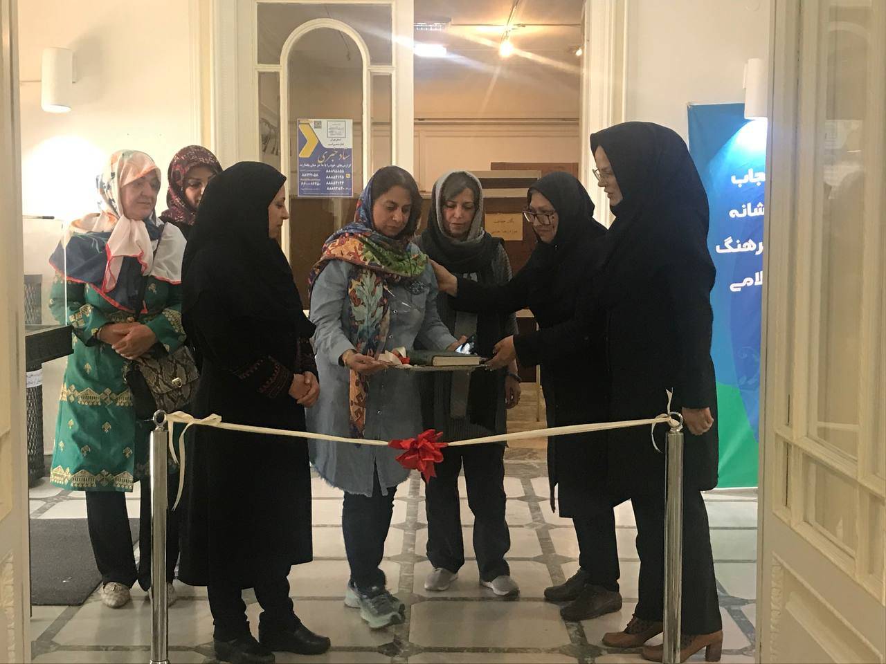 نمایشگاه آثار حجم و نقاشی ایرانی در موزه رضاعباسی افتتاح شد