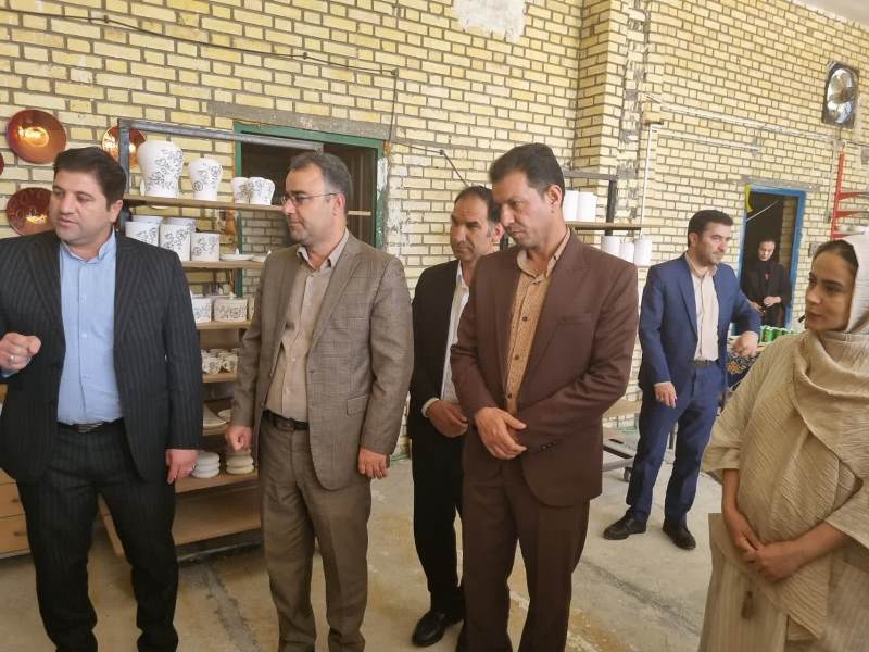 افتتاح یک کارگاه تولیدی صنایع‌دستی در چوار ایلام
