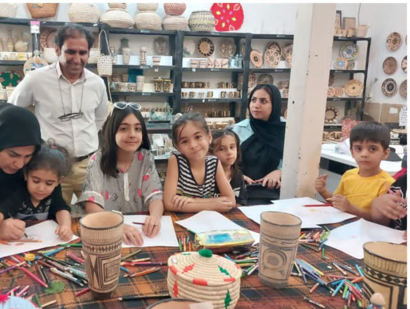 کارگاه آشنایی کودکان با صنایع‌دستی در شوش برگزار شد