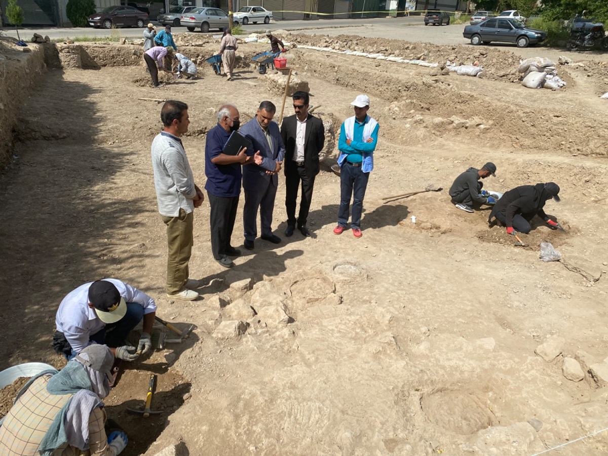 کشف معماری شهر باستانی شاپورخواست در خرم‌آباد