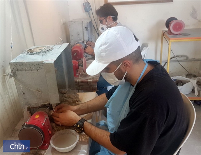 برگزاری آزمون تراش سنگ‌های قیمتی در قزوین 