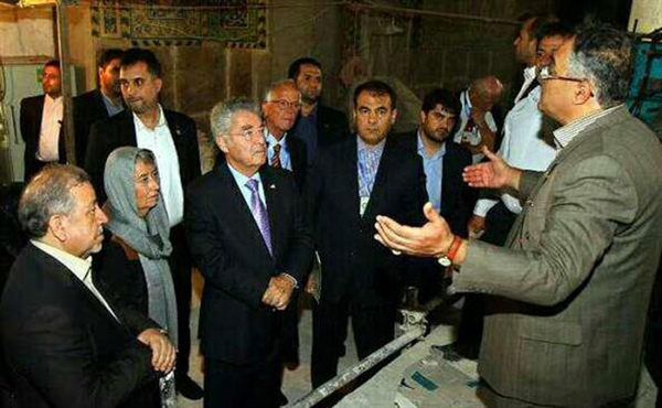 توضیحات میراث‌فرهنگی استان اصفهان در پی انتشار تصاویری از کارگاه مرمت گنبد مسجد امام