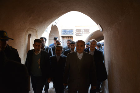 رییس سازمان میراث فرهنگی از بافت تاریخی اردکان بازدید کرد