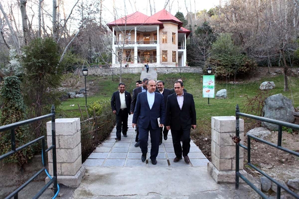 سلطانی فر از کاخ موزه سعدآباد بازدید کرد