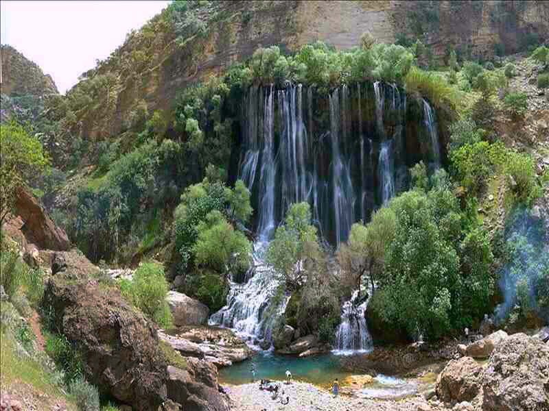 آبشار شارشار شیروان در خراسان شمالی