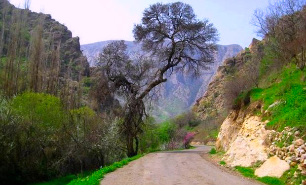 منطقه توریستی \"دربند \"بدره در ایلام