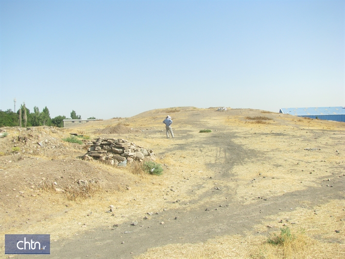 اریک تپه الوند استان قزوین یکی از سکونت‌گاه‌های قرون میانی اسلام