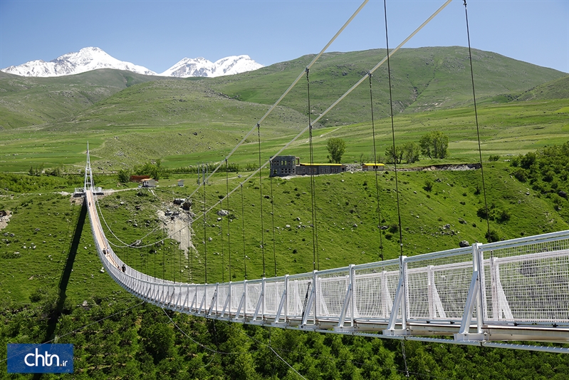 احداث پل معلق در روستای جبدرق مشگین‌شهر به طول 700 متر