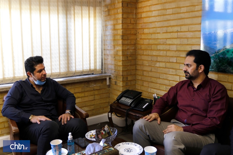 دیدار حجت اشرف‌زاده با رئیس مرکز روابط‌عمومی وزارت میراث‌فرهنگی، گردشگری و صنایع‌دستی